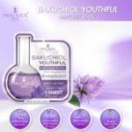 Precious Skin Bakuchiol Youthful Ampoule Mask – Masque Visage Bakuchiol Anti-Âge & Éclat – Image 2