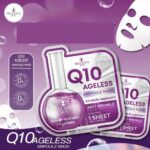 Precious Skin Q10 Ageless Ampoule Mask – Masque Visage Anti-Âge Q10, Anti-Taches & Éclat – Image 2