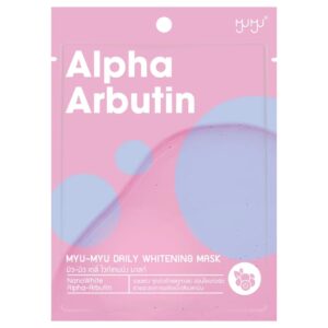 MYU-MYU Daily Whitening Mask 22 g – Masque Visage Éclat Anti-Taches à la Niacinamide