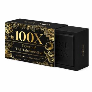 Jennie Moon 100x Power Of Thai Herbs Scrub Soap 100 g – Savon Gommant aux Herbes Thaïlandaises
