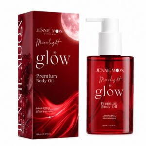 Jennie Moon Moonlight Glow Premium Body Oil 150 ml – Huile Corps Nourrissante Hydratante