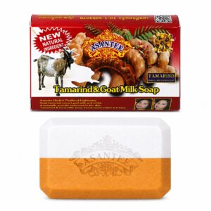 Asantee Tamarind & Goat Milk Soap – Savon Exfoliant au Tamarin & Lait de Chèvre