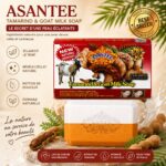 Asantee Tamarind & Goat Milk Soap – Savon Exfoliant au Tamarin & Lait de Chèvre – Image 2