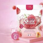 Manee Gluta Collagen Raspberry - Collagène à la Framboise pour la Beauté de la Peau 20 sachets – Image 3