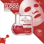 Precious Skin Dragon's Blood Acne Scar Ampoule Mask – Masque Visage Marques d'Acné & Hydratation – Image 2