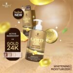 Gold 24K Whitening Body Serum 500 ml – Sérum Corps Hydratant à l'Or 24K – Image 2