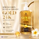 Gold 24K Whitening Body Serum 500 ml – Sérum Corps Hydratant à l'Or 24K – Image 4