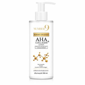 Number Nine Body Lotion Collagen AHA 500 ml – Corps Hydratante au Collagène & AHA