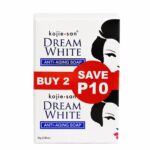 Kojie San Dream White Soap 2 pcs 65 g – Savon Éclaircissant au Kojic Acid