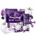 Foundercolly Ping Ping NAD+ Blinks – Complément Glutathion pour une Peau Lumineuse et Anti-Âge