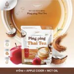 Ping Ping Thai Tea MCT Oil Powder Plus Foundercolly – Thé Thaï en Poudre avec MCT Oil – Image 3