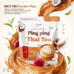 Ping Ping Thai Tea MCT Oil Powder Plus Foundercolly – Thé Thaï en Poudre avec MCT Oil – Image 2