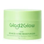 Glad2Glow Kiwi 3D Acid Acne Moisturizer – Crème Acide Salicylique Boutons & Pores 30 gr