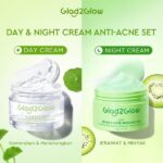 Glad2Glow Kiwi 3D Acid Acne Moisturizer – Crème Acide Salicylique Boutons & Pores 30 gr – Image 6
