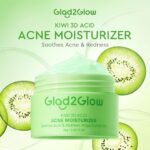 Glad2Glow Kiwi 3D Acid Acne Moisturizer – Crème Acide Salicylique Boutons & Pores 30 gr – Image 5