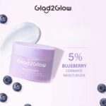 Glad2Glow Blueberry 5% Ceramide Moisturizer – Crème 5% Céramides Hydratante et Réparatrice 30 g – Image 6