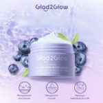 Glad2Glow Blueberry 5% Ceramide Moisturizer – Crème 5% Céramides Hydratante et Réparatrice 30 g – Image 2