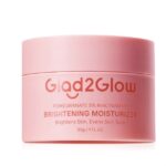 Glad2Glow Pomegranate Brightening Moisturizer – Crème Éclat 5% Niacinamide 30 g