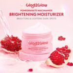 Glad2Glow Pomegranate Brightening Moisturizer – Crème Éclat 5% Niacinamide 30 g – Image 7