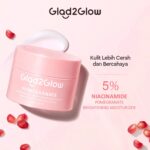 Glad2Glow Pomegranate Brightening Moisturizer – Crème Éclat 5% Niacinamide 30 g – Image 3