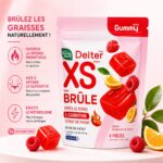HandyHerb Deiter XS Burn Gummy – Gummies Minceur à la L-Carnitine Framboise & Citron 4 pcs – Image 2