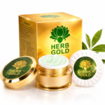 Herb Gold Set – Crème Visage aux Plantes + Savon Anti-Imperfections – Image 2