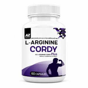 AZ L-Arginine Cory Plus – pour Homme, Vitalité et Énergie 60 capsules