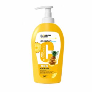 Flourish Charm The Flawless Bright Body Vit C Serum - Corps Anti-Taches & Éclat 500 ml