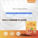 Deproud Vita C Orange Flavor – Complément Vitamine C pour l’Éclat de la Peau 30 sachets – Image 4