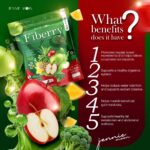 Jennie Moon Fiberry Apple Cider Vinegar – Fibres, prébiotiques et probiotiques 30 sachets – Image 3