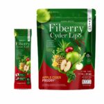 Jennie Moon Fiberry Apple Cider Vinegar – Fibres, prébiotiques et probiotiques 30 sachets