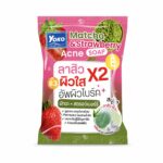 Yoko Matcha & Strawberry Acne Soap – Savon visage anti-imperfections au thé vert 60 g