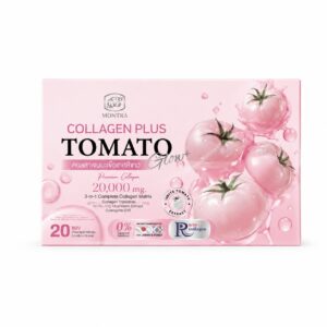 MONTRA Collagen Plus Tomato Glow+ – Collagène à la tomate blanche 20 000 mg, 20 sachets