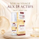DEPROUD Skin Foods 18 Facial Serum – Sérum hydratant et régénérant aux 18 actifs 20 ml – Image 2