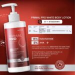 DEPROUD Primal Pro White Body Lotion – corps anti-taches à 15 % de niacinamide et 5 % d’AHA 500 ml – Image 3