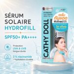 Cathy Doll Hydrofill Sun Serum SPF50 – Sérum solaire hydratant à la niacinamide 10 ml – Image 2