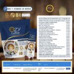 OZY COFFEE – Café minceur sans sucre riche en fibres 30 sachets – Image 4