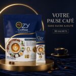 OZY COFFEE – Café minceur sans sucre riche en fibres 30 sachets – Image 2