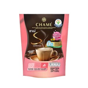 CHAME’ Sye Coffee Pack Collagen CLA – Café au collagène marin 10 sachets