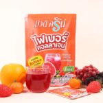 Beauti Srin Mixed Berry Fiber And Collagen – Boisson Fibres, Collagène et 7 Baies 10 sachets – Image 5