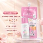 Srichand Sunlution Tone Up Serum Sunscreen SPF50+ PA++++ – Sérum solaire illuminateur 7 ml – Image 2