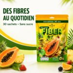 Faii Cawaii Fiber – Boisson aux fibres goût ananas et papaye 30 sachets – Image 2