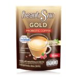 Beauti Srin Gold Probiotic Coffee – Café Probiotique Sans Sucre avec L-Carnitine 10 sachets