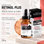 Serum Dara Retinol Plus Grape Seed Oil Face & Body Serum – Sérum au rétinol pour le visage et le corps 250 g – Image 2