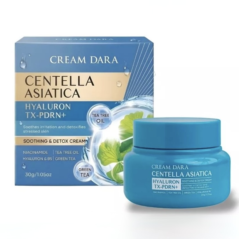 Изображение 1018 Cream Dara Centella Asiatica Hyaluron TX-PDRN+ – Crème apaisante et hydratante pour le visage 30 g – Image 1