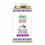 Snake Brand Prickly Heat French Lavender – Poudre Rafraîchissante Thaïlandaise 140 g