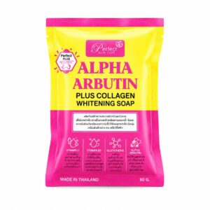 Perfect Skin Lady Alpha Arbutin Plus Collagen – Savon éclaircissant anti-taches 80 g