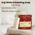Koji White Exfoliating Soap – Savon exfoliant aux AHA 4 × 25 g – Image 3