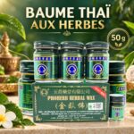 Phoherb Herbal Wax Formula 2 « Golden Buddha » – Baume vert thaïlandais 3 × 50 g – Image 2