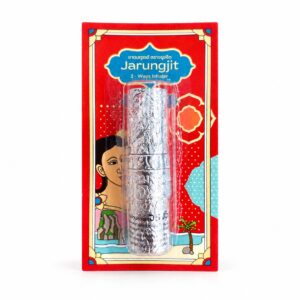 Jarungjit 2 Ways Inhaler Silver – Inhalateur nasal thaïlandais aux herbes 2 ml
